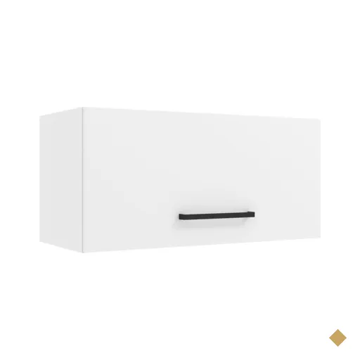 Armário de Cozinha Aéreo de Cozinha 70 cm 1 Porta Basculante Branco Agata…