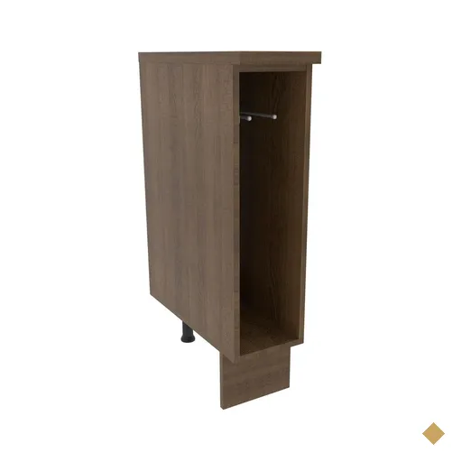 Balcão Porta-Pano 20 x 60 cm para Cozinhas Madesa Lux, Glamy, Agata (Com…