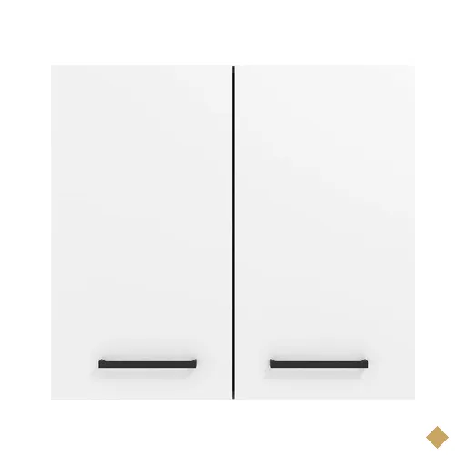 Armário de Cozinha Aéreo 70 cm 2 Portas Branco Agata Madesa