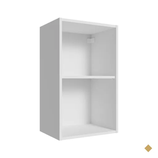 Armário Aéreo 40 cm com 2 Nichos Abertos para Cozinha Madesa Lux, Glamy…