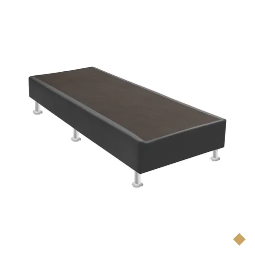 Base Sommier Cinza Solteiro (88x188x30) - Ortobom
