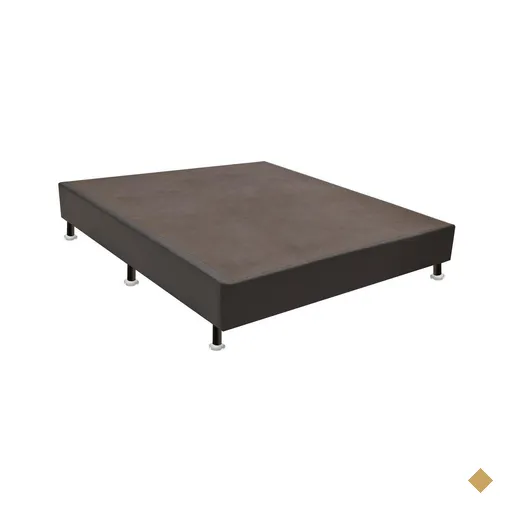 Base Sommier Marrom Viúva (128x188x30) - Ortobom