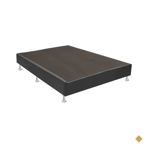 Base Sommier Cinza Viúva (128x188x30) - Ortobom