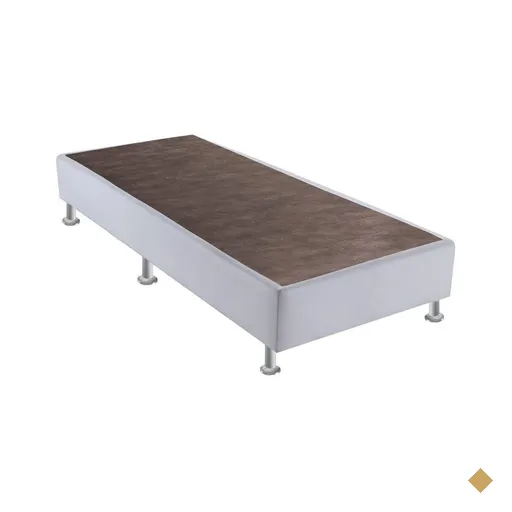 Base Sommier Branco Solteiro (88x188x23) - Ortobom