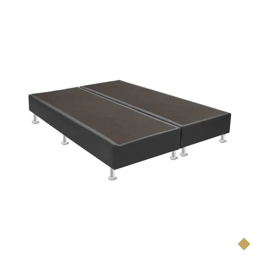 Base Sommier Cinza Queen (158x198x30) - Ortobom