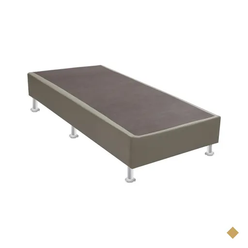 Base Sommier Bege Solteiro (88x188x30) - Ortobom