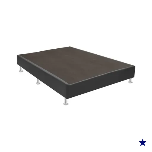 Base Sommier Cinza Casal (138x188x23) - Ortobom