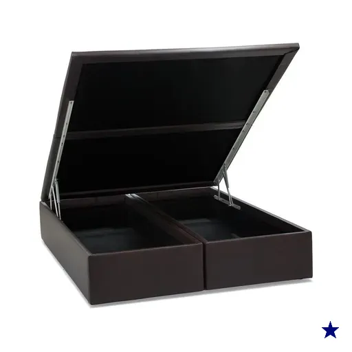 Base Baú Physical Marrom Queen (158x198x39) - Ortobom