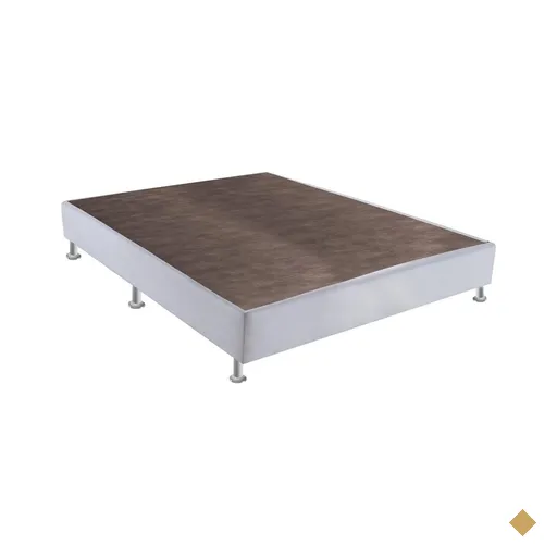 Base Sommier Branco Viúva (128x188x23) - Ortobom