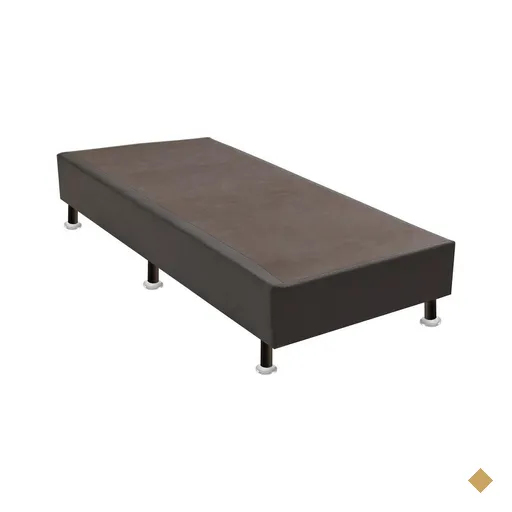 Base Sommier Marrom Solteiro (88x188x23) - Ortobom