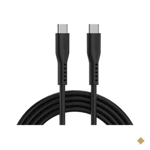 Cabo USB-C para USB-C Geonav Preto