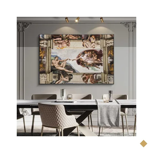 Vatican Italy Pintado Por Michelangelo - Tela Única - 200 x 120 cm - Branca