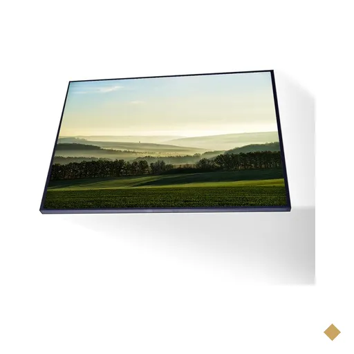 Quadro Paisagem Campo Verde Canvas sem Vidro