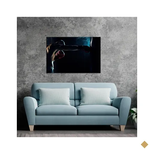 Tela Decorativa em Tecido Canvas Boxe Impressão UV HD-60x90