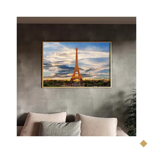 Quadro Decorativo Tela Canvas Urbanismo e Monumentos Cidade Paris Torre Eiffel…