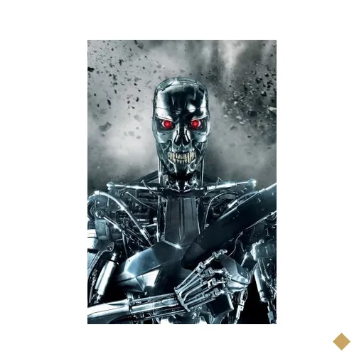 Placa quadro decorativo A5 - 15 x 21 Filme - Exterminador do Futuro