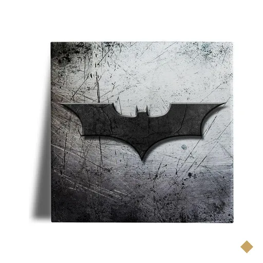 Quadro Decorativo Batman Fundo Metal