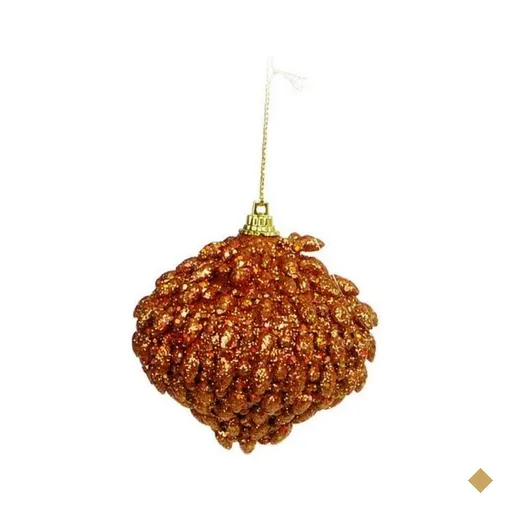 Bolas Arvore de Natal Ouro - 6 Unidades 8 Cm