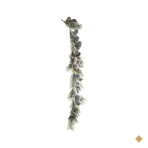Galho Decoração Natal para Árvore 160cm Branco