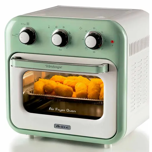 Fritadeira Air Fryer Oven Vintage Ariete com 16 Litros de Capacidade Verde