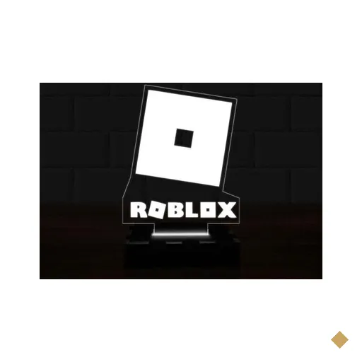 Luminária Led 3D Roblox Jogo Game Abajur 16 Cores e Controle