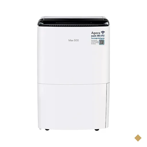 Desumidificador de Ar Desidrat Max 500 com Wi-Fi Branco