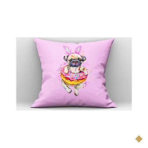 Almofada Decorativa Own Cachorro Pug - 45x45 cm