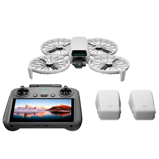 Drone DJI Flip Fly More Combo (Com tela) BR Cinza - DJI061