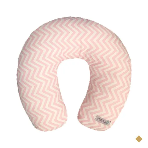 Almofada de Pescoço Adulto/infantil para Viagem - Chev. Rosa