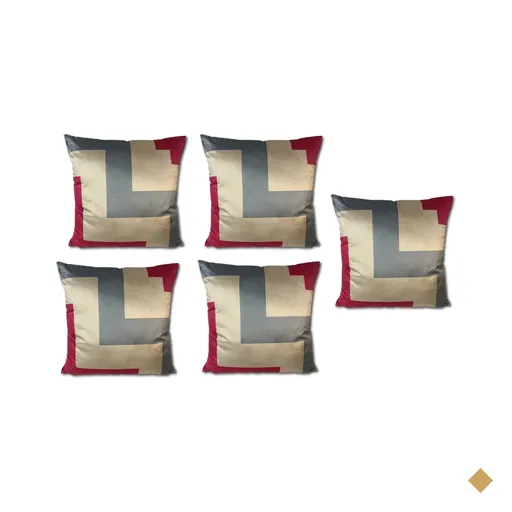 Cinco Capas de Almofadas de Sofá Decorativa - 50x50 - RNE 168