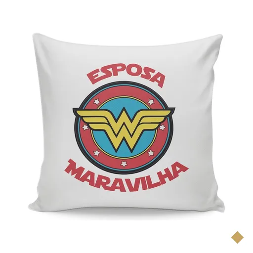 Almofada Super Esposa Maravilha Presente