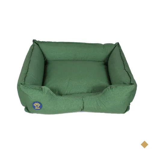 Almofada para Pet M 60X50 Verde Impermeável macia