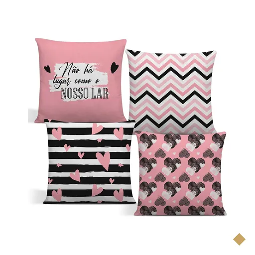 Kit de Almofadas Modernas - Nosso Lar