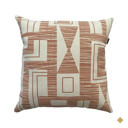 Almofada Plaid Soft Ráfia 40x40cm - Serigrafada Frente e Verso Fastlar…