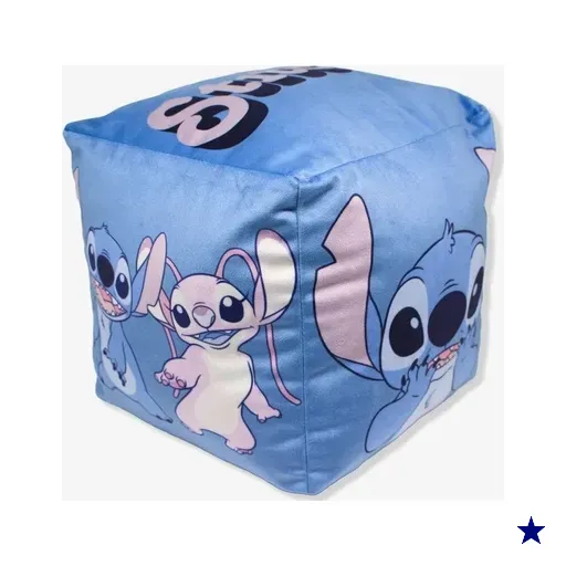Almofada Cubo Stitch - Disney Preech