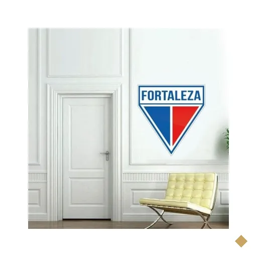 Adesivo de Parede Futebol Escudo Fortaleza - EG 100x94cm