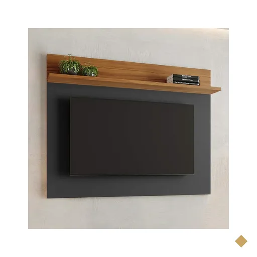 Painel Para TV Smart até 50 Polegadas NT 1185 Notável Preto/ Freijó Trend…
