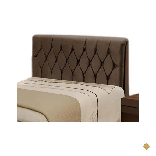 Cabeceira Para Cama Box Casal Istambul Dobuê 1.60m Chocolate