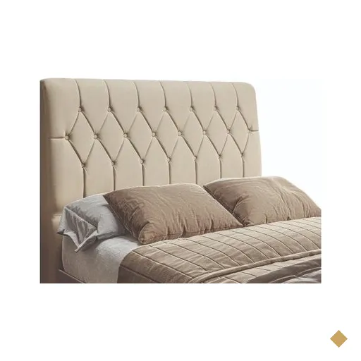 Cabeceira Cama Box Istambul Casal 145cmX126cm Suede Bege