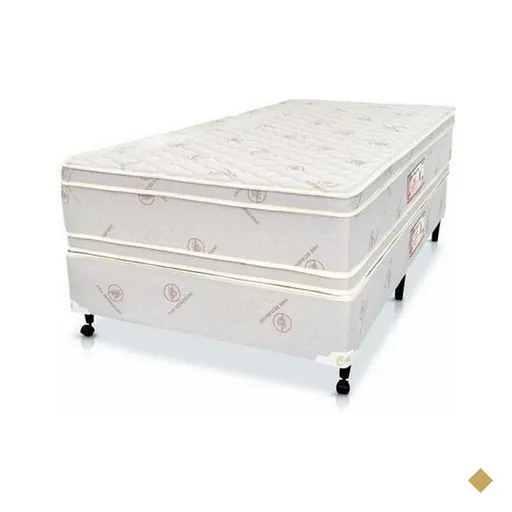 Cama Box + Colchão Castor Solteiro Hotel Collection Fire Retardant Double Face…