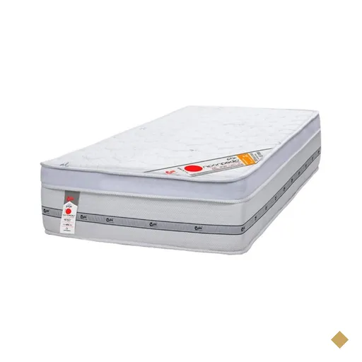 Colchão Castor Solteiro Gold Star Niponpedic One Face Pocket 88x188x33cm