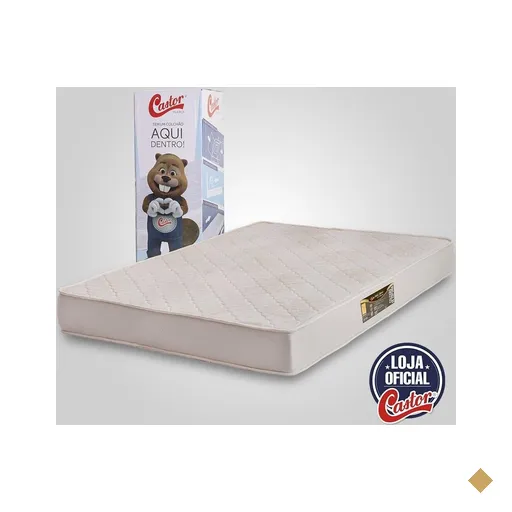 Colchão Castor King na Caixa Comfort Double Face D33 193x203x17cm