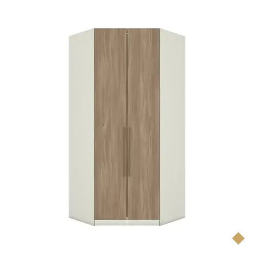 Guarda Roupa Henn Seletto Canto 2 Portas Areia/Jequitiba