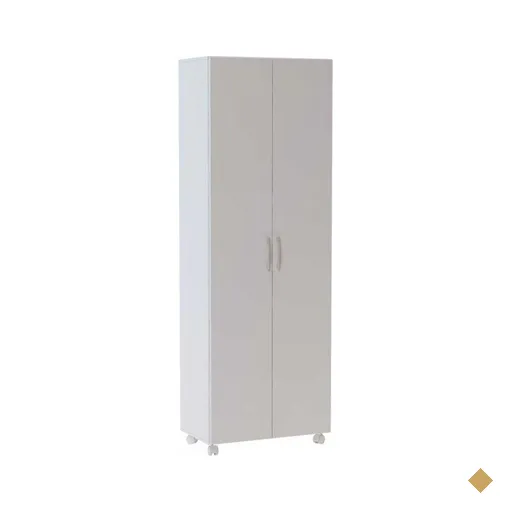Armário Multiuso 2 Portas Branco  Pnr Móveis PNR 125-06