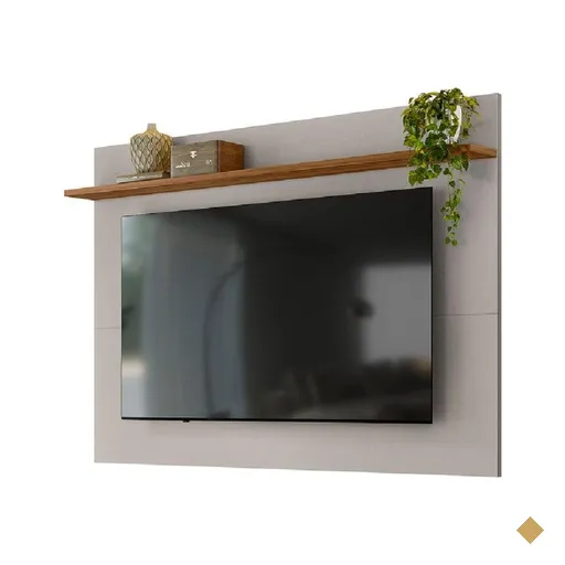 Painel Para TV Até 70 Polegadas 1,80m NT1305 Freijó / Off White Notável