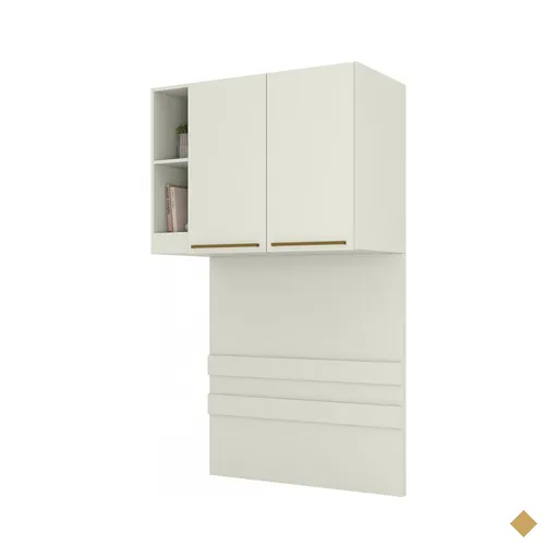 Ponte Solteiro Modulado Predileto 2 Portas Areia - Henn
