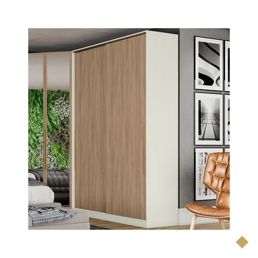 Guarda-roupa Solteiro Modulado Predileto 2 Portas 3 Gavetas Areia Hp/jequitiba…
