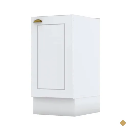 Balcão De Cozinha Nova York 1 Porta 1 Prateleira Branco Hp - Henn