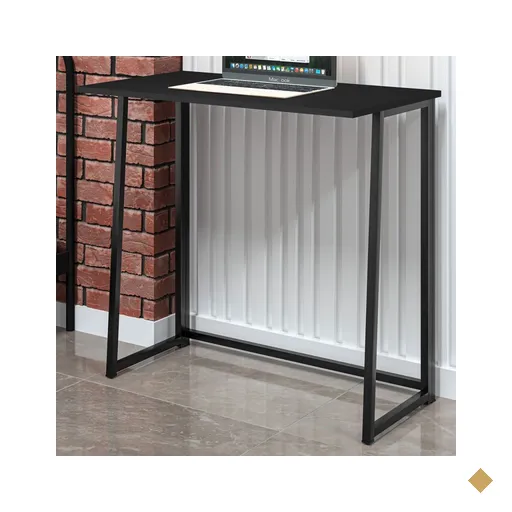 Mesa Escrivaninha Fit Dobrável Preto - Art Panta