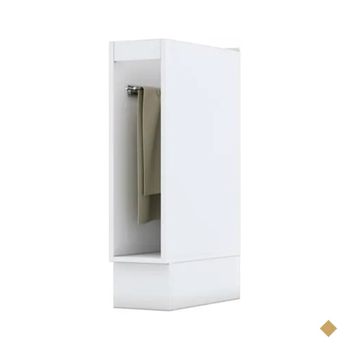 Acessórios Para Cozinha Nicho Toalheiro Com Suporte Nova York Branco Hp - Henn
